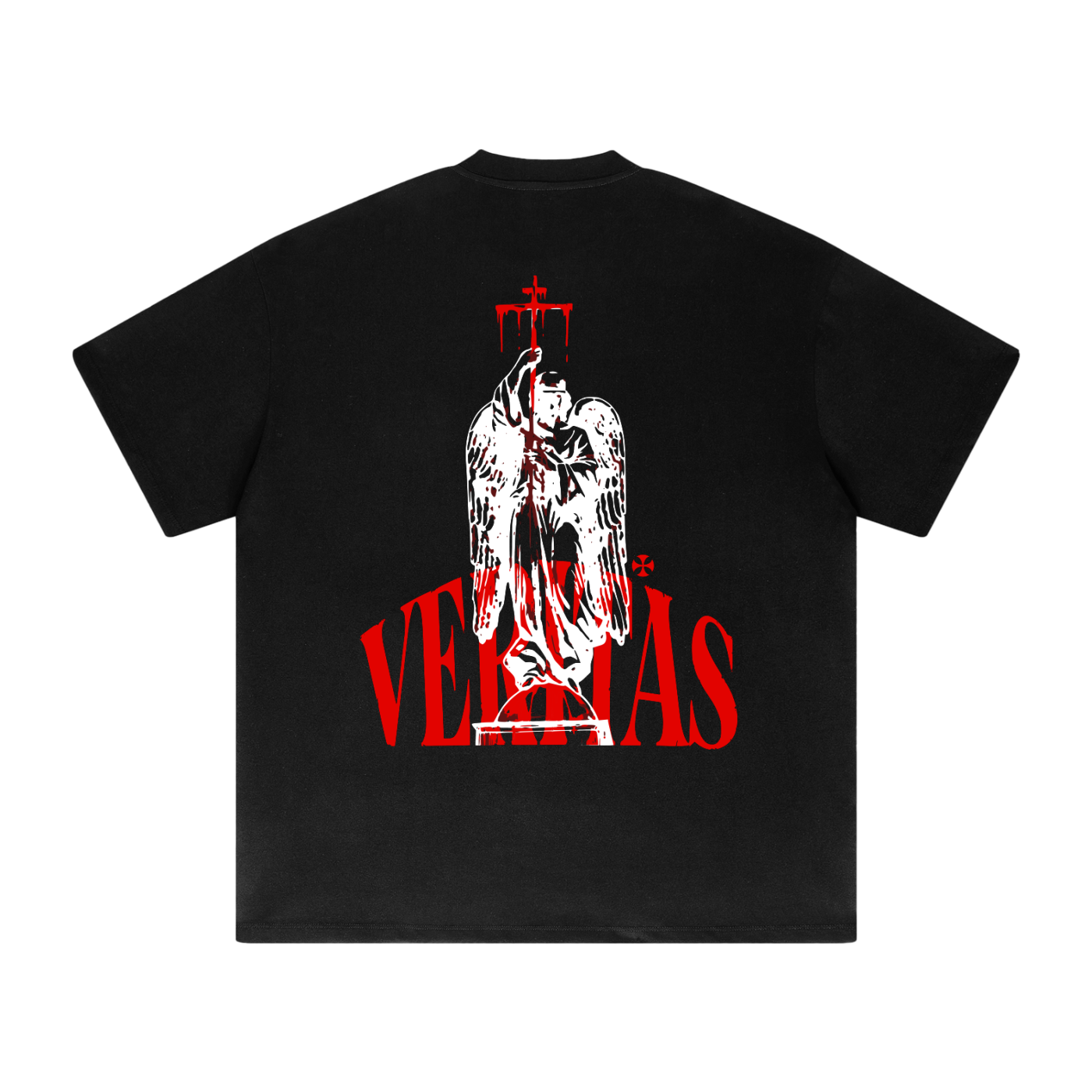 ULTRA-HEAVYWEIGHT VERITAS TEE | BLACK