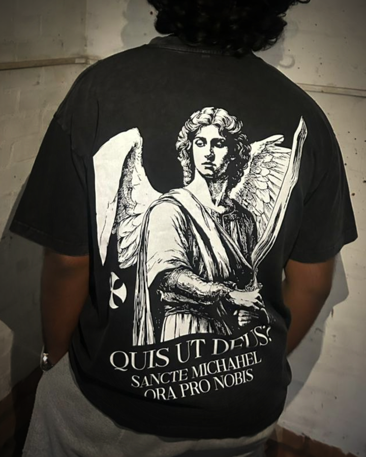 VINTAGE ST. MICHAEL HEAVYWEIGHT TEE | BLACK