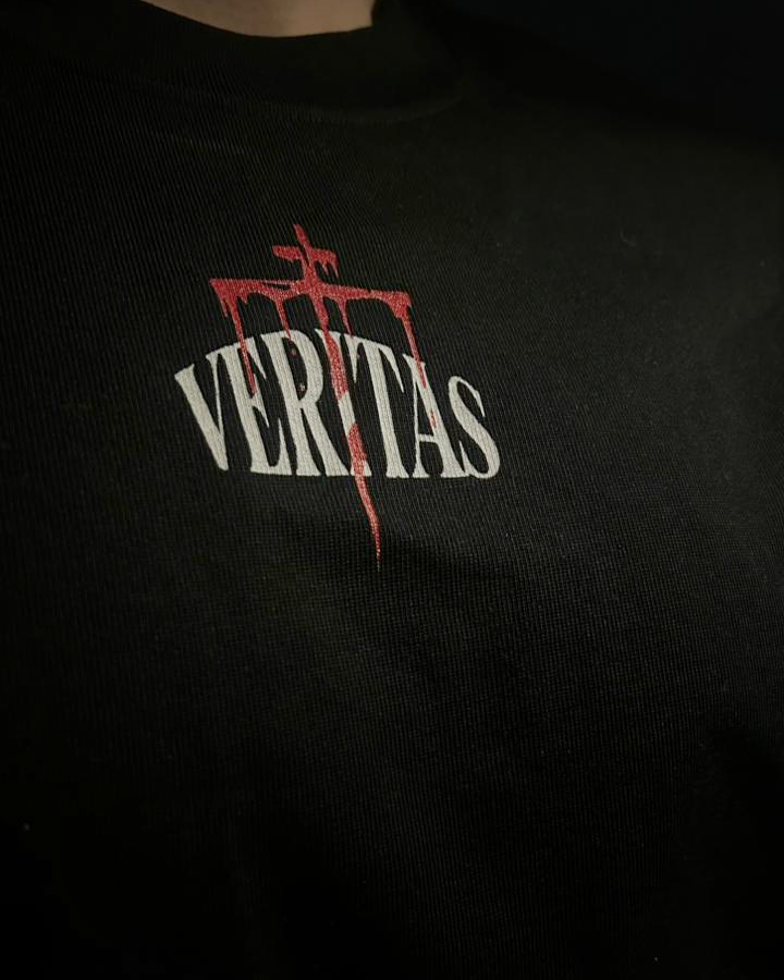 ULTRA-HEAVYWEIGHT VERITAS TEE | BLACK