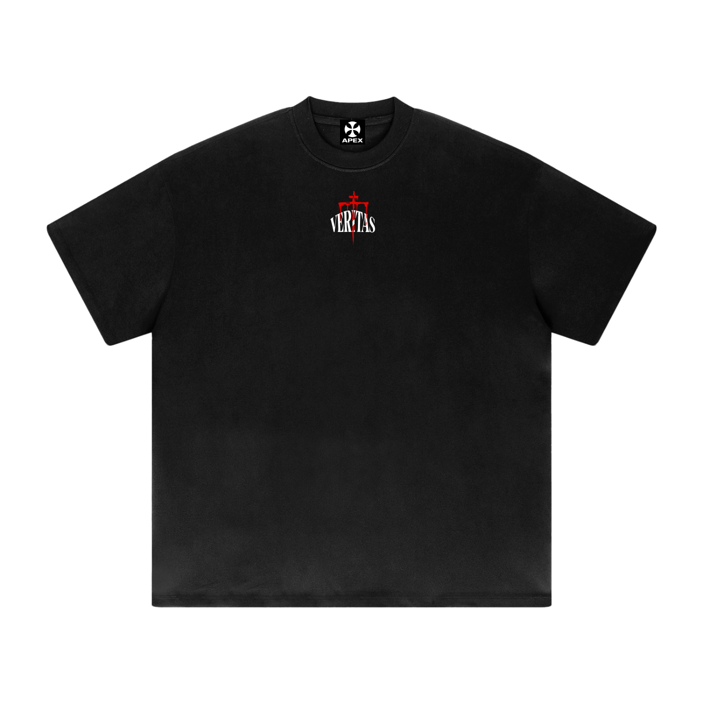 ULTRA-HEAVYWEIGHT VERITAS TEE | BLACK